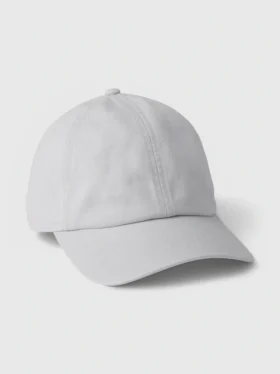 Casquette de baseball en coton biologique délavé