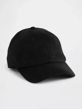 Casquette de baseball en daim vegan