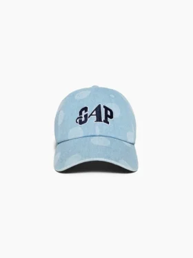 Casquette de baseball en denim à pois GAP × Awake Ny