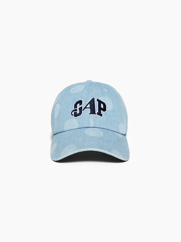 Casquette de baseball en denim à pois GAP × Awake Ny