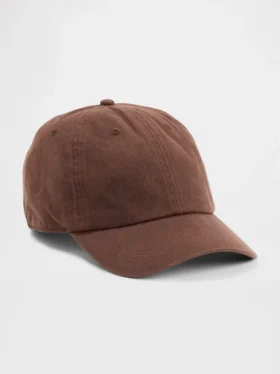 Casquette de baseball en toile cirée