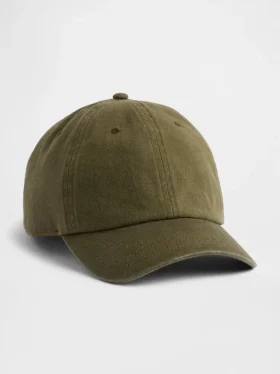 Casquette de baseball en toile cirée