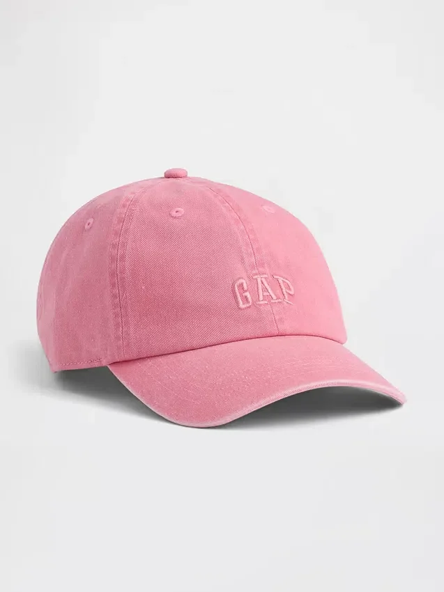 Casquette de baseball à logo délavé