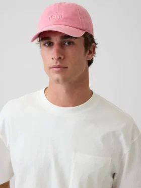 Casquette de baseball à logo délavé