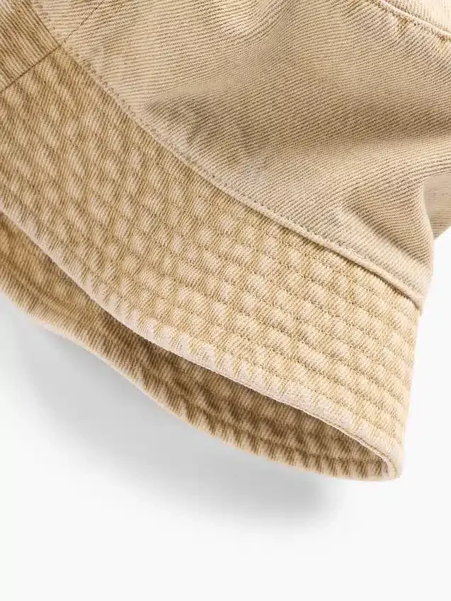 Casquette de pêcheur en denim surteint pour enfants