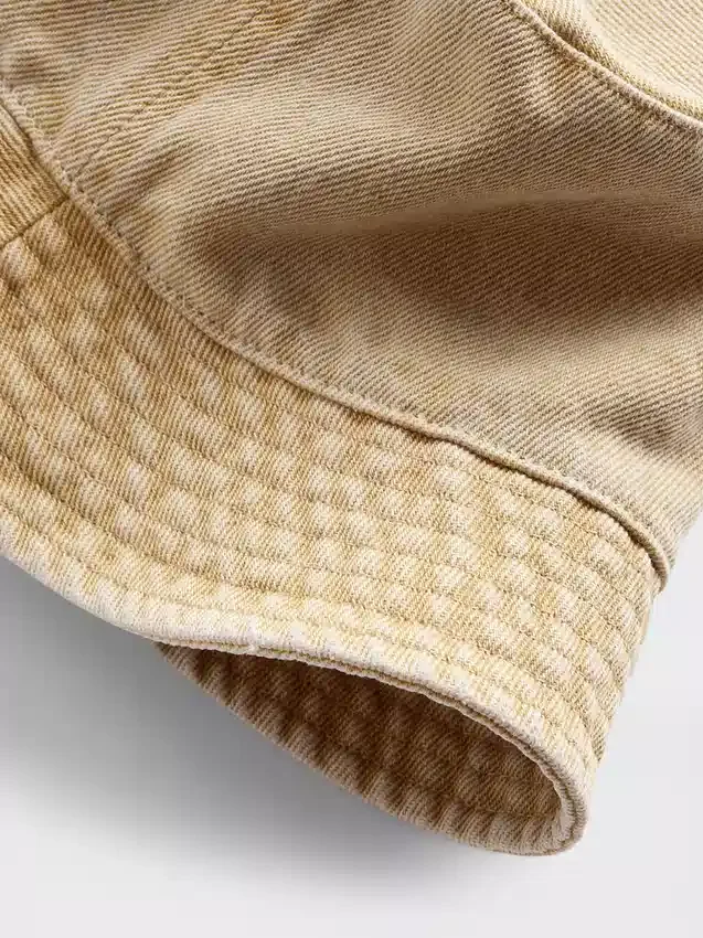 Casquette de pêcheur en denim surteint pour enfants