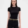Ceinture en cuir de veau imprimé tigre