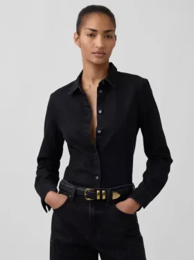 Ceinture en cuir grainé