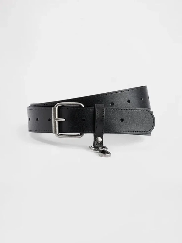 Ceinture porte-clés en cuir vegan