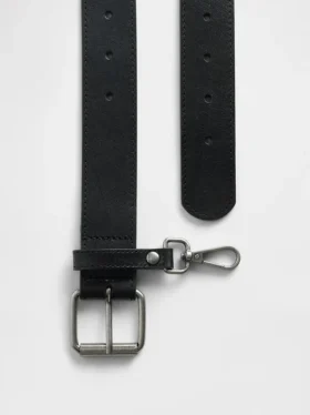 Ceinture porte-clés en cuir vegan