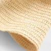 Chapeau bob en paille