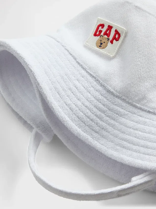 Chapeau bob en éponge pour Bébé & Enfant avec logo Brannan Bear