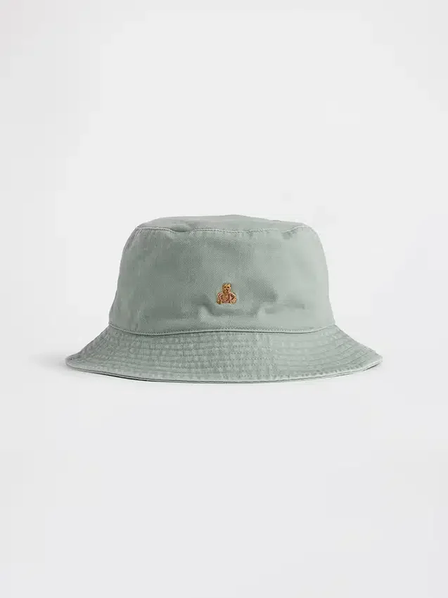 Chapeau bob en sergé pour tout-petits avec l'ours Brannan