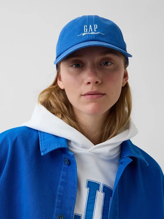 Chapeau de baseball avec logo « Get Blue »