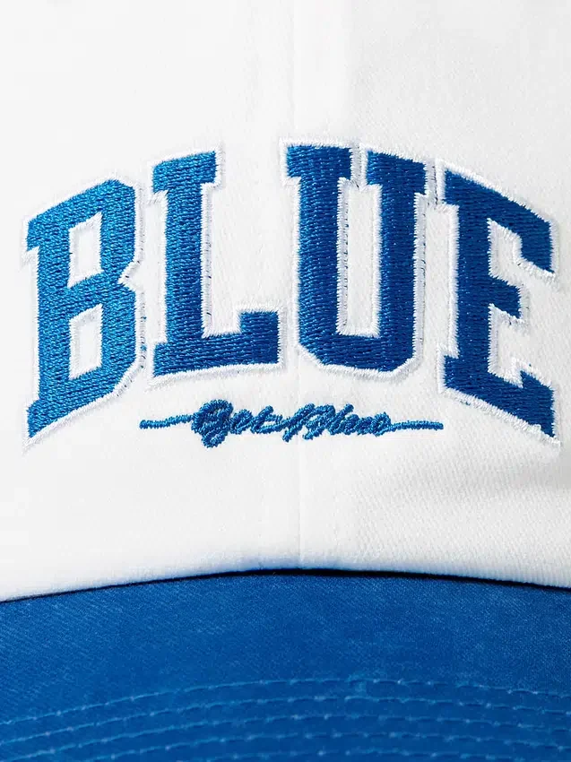 Chapeau de baseball avec logo « Get Blue »