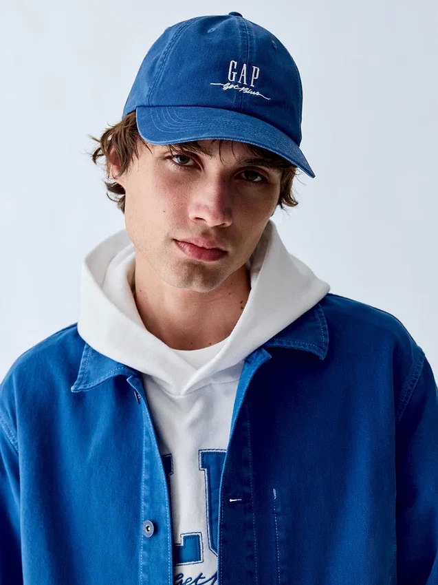 Chapeau de baseball avec logo « Get Blue »