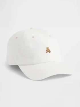 Chapeau de baseball en denim avec ours Brannan