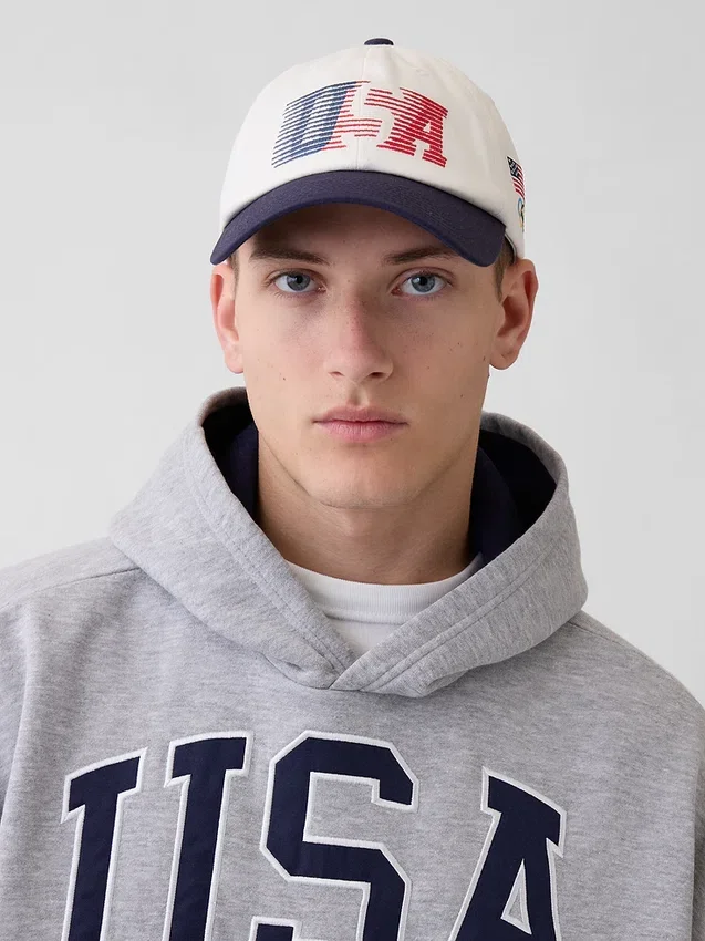 Chapeau de baseball Team USA pour adulte