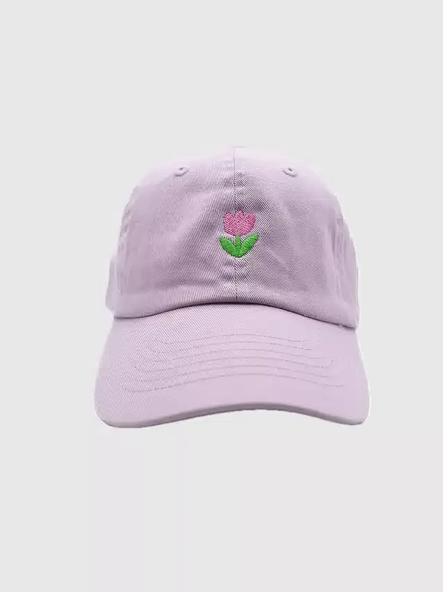 Chapeau de baseball « Tiny Tulip » pour enfants et tout-petits de Rey to Z