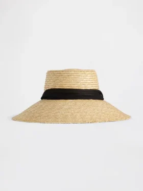 Chapeau de paille à large bord