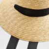 Chapeau de paille à large bord