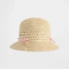 Chapeau de paille à nœud pour Bébé & Enfant