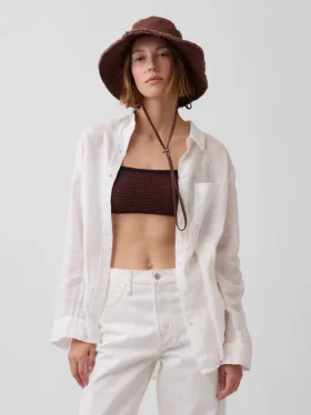 Chapeau de pêche effiloché