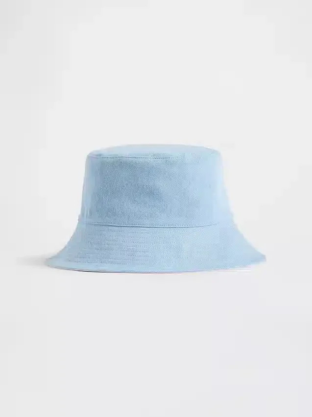 Chapeau de pêche réversible en denim pour enfants