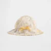 Chapeau de soleil à fleurs pour bébé