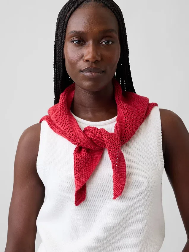 Écharpe au crochet