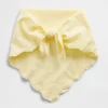 Écharpe bandana 100 % coton à œillets