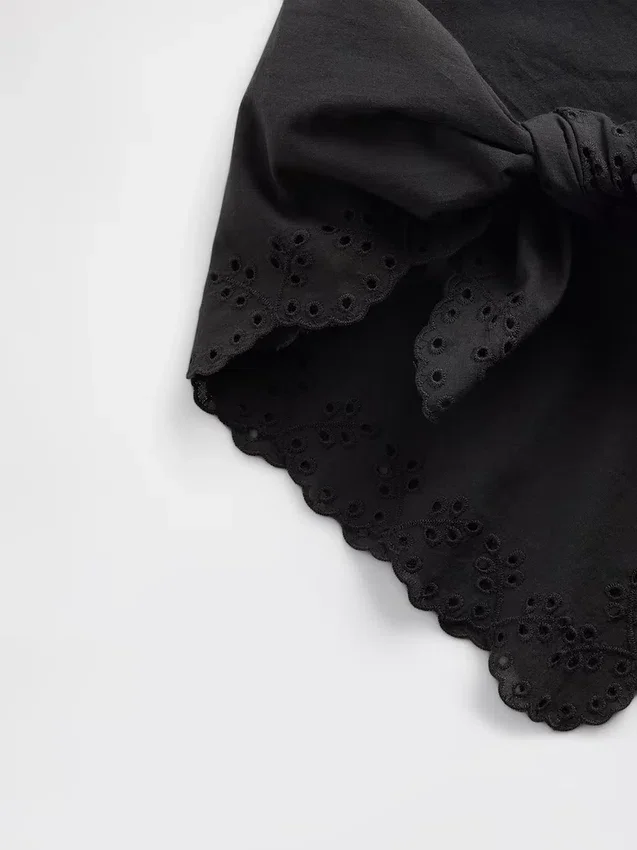 Écharpe bandana 100 % coton à œillets