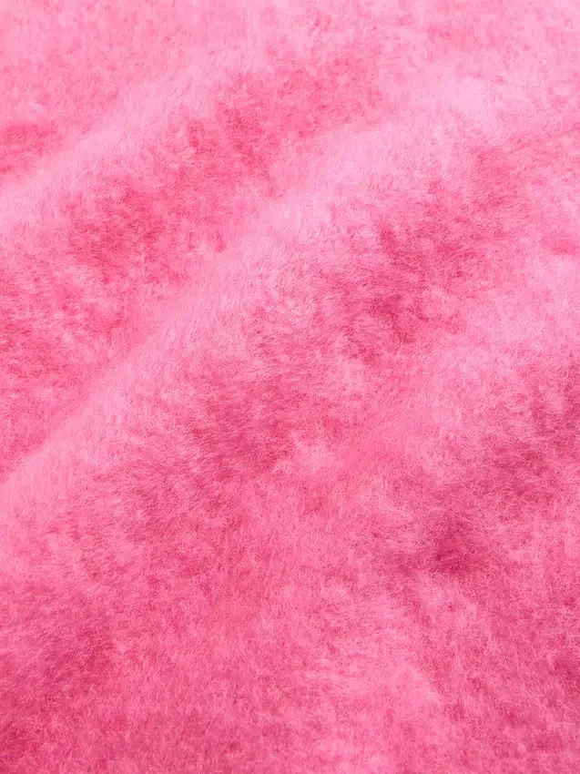 Écharpe à franges brossée