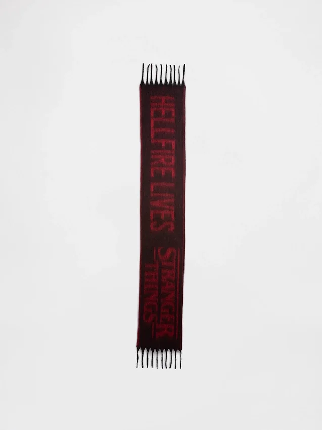 Écharpe à franges Stranger Things