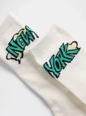 Chaussettes courtes à motif graphique pour enfants (lot de 3)