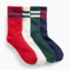 Chaussettes courtes « Varsity » pour enfants (lot de 4)