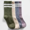 Chaussettes courtes « Varsity » pour enfants (lot de 4)