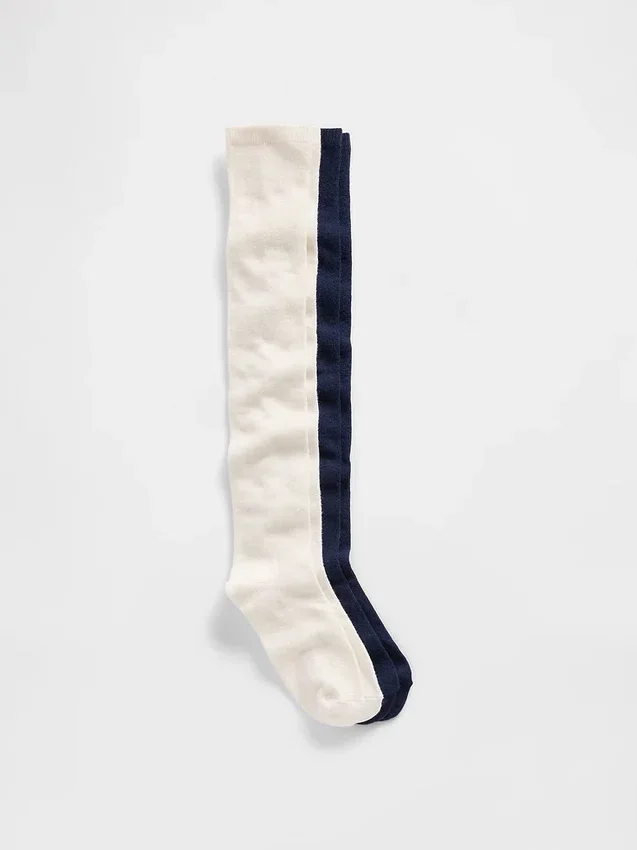 Chaussettes hautes pour enfants (lot de 2)