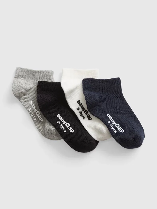 Chaussettes invisibles pour tout-petits (lot de 4)