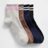 Chaussettes mi-haut de sport (lot de 4)