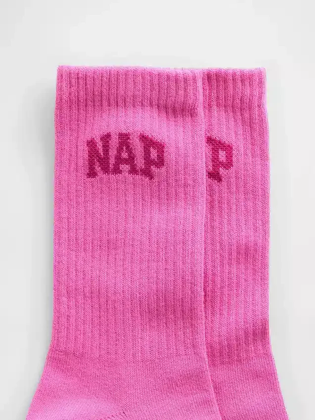 Chaussettes mi-longues avec logo Nap