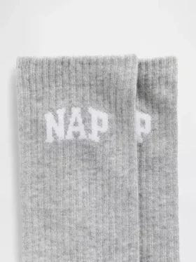 Chaussettes mi-longues avec logo Nap