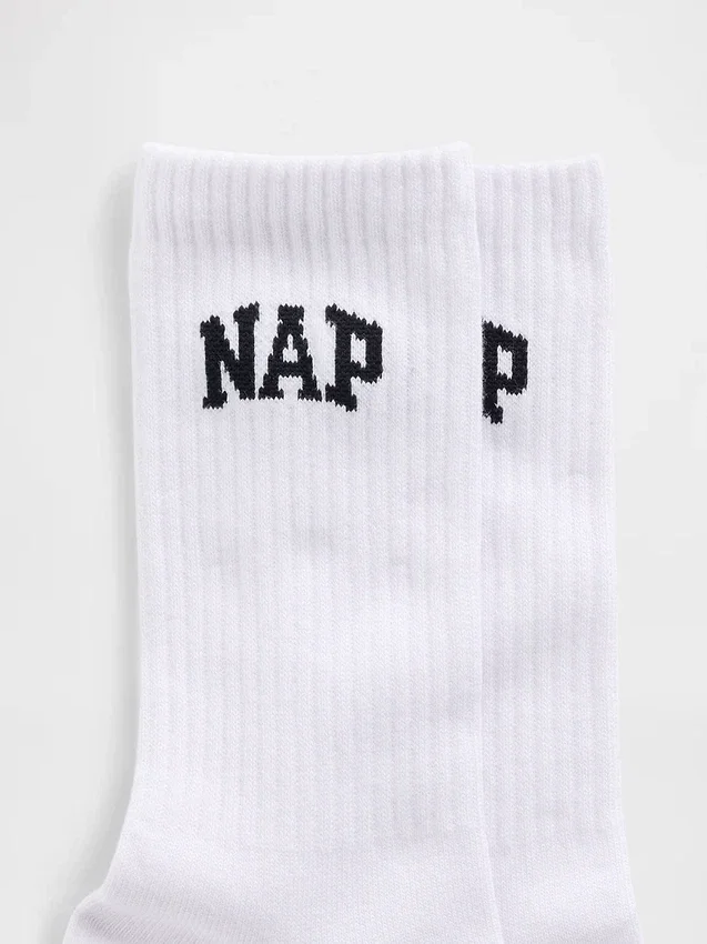 Chaussettes mi-longues avec logo Nap