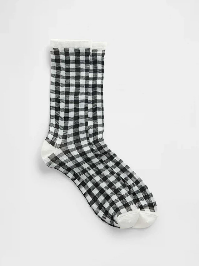 Chaussettes mi-longues transparentes