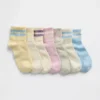 Chaussettes mi-mollet amples pour enfants (lot de 7)