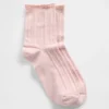 Chaussettes mi-mollet en pointelle