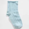 Chaussettes mi-mollet en pointelle