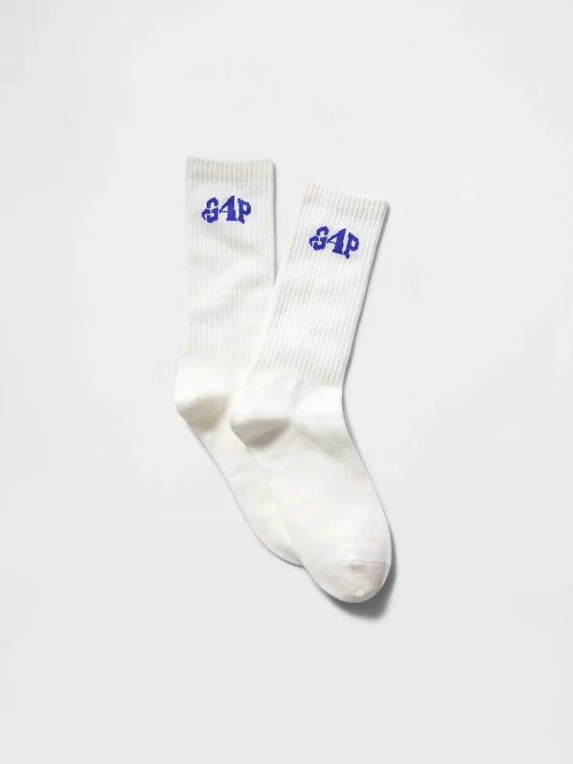 Chaussettes mi-mollet GAP × Awake Ny avec logo