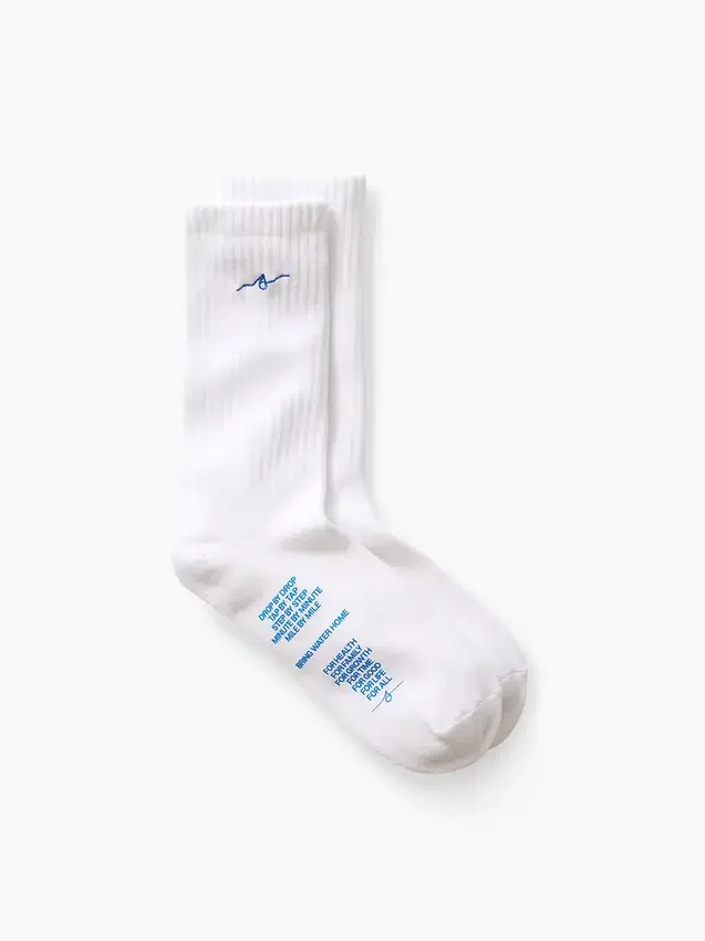 Chaussettes mi-mollet « Get Blue »