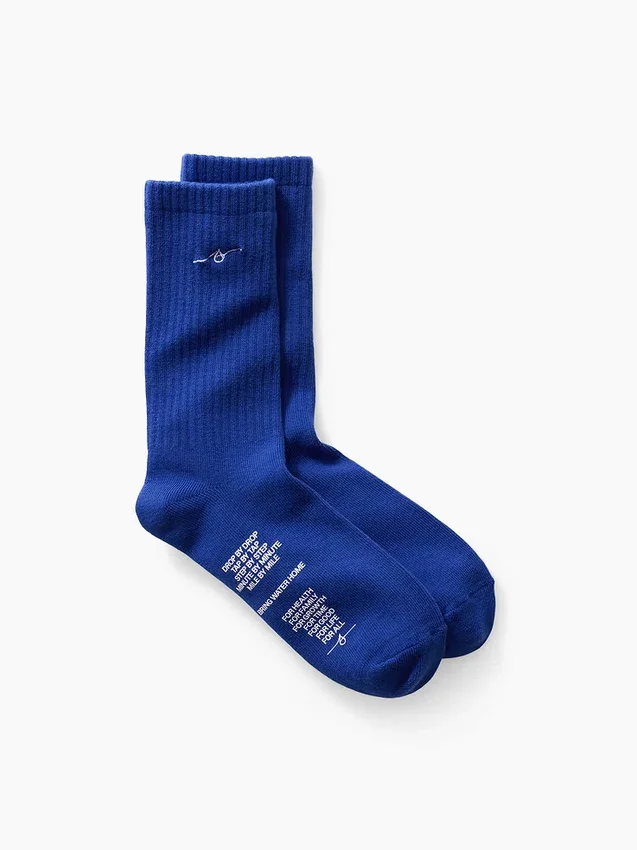 Chaussettes mi-mollet « Get Blue »